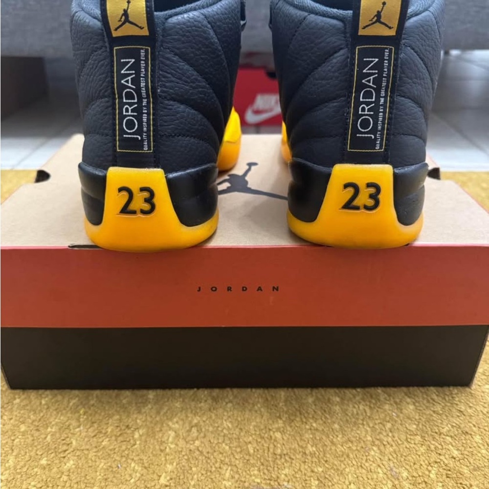 Jordan Sneakers in Black and Yellow